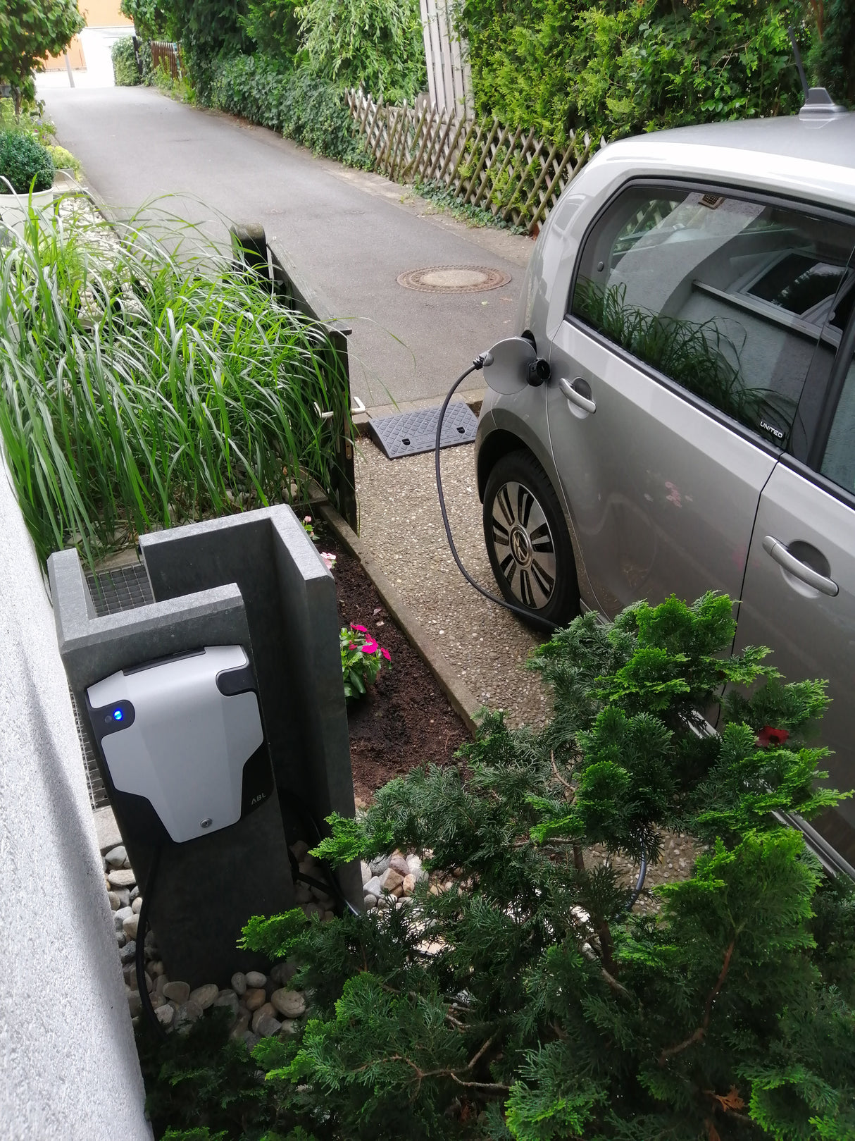 L formas palisāde mono kompozīta plastmasa Hanit