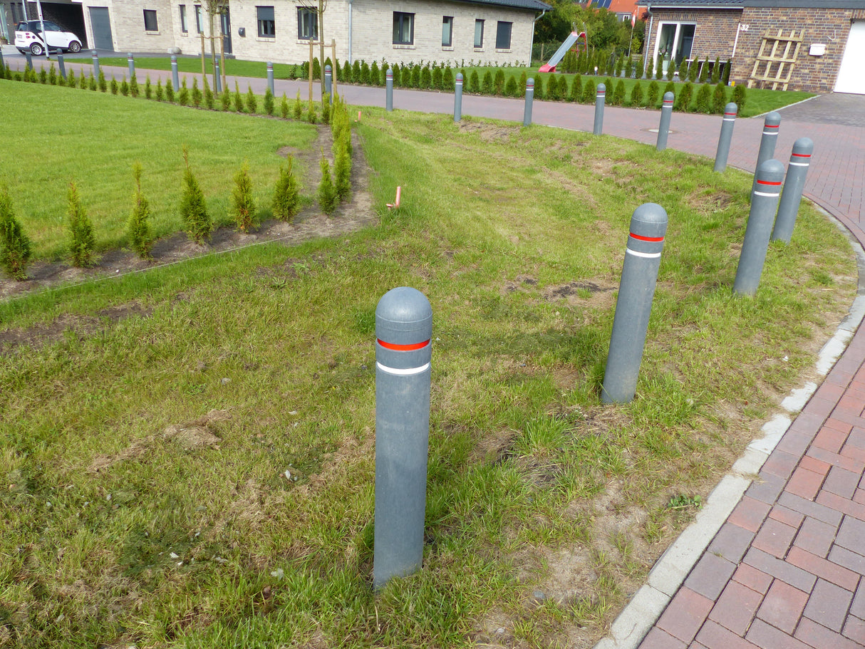 Bollards apaļas for formas mono kompozīta plastmasa ø 15 cm Hanit