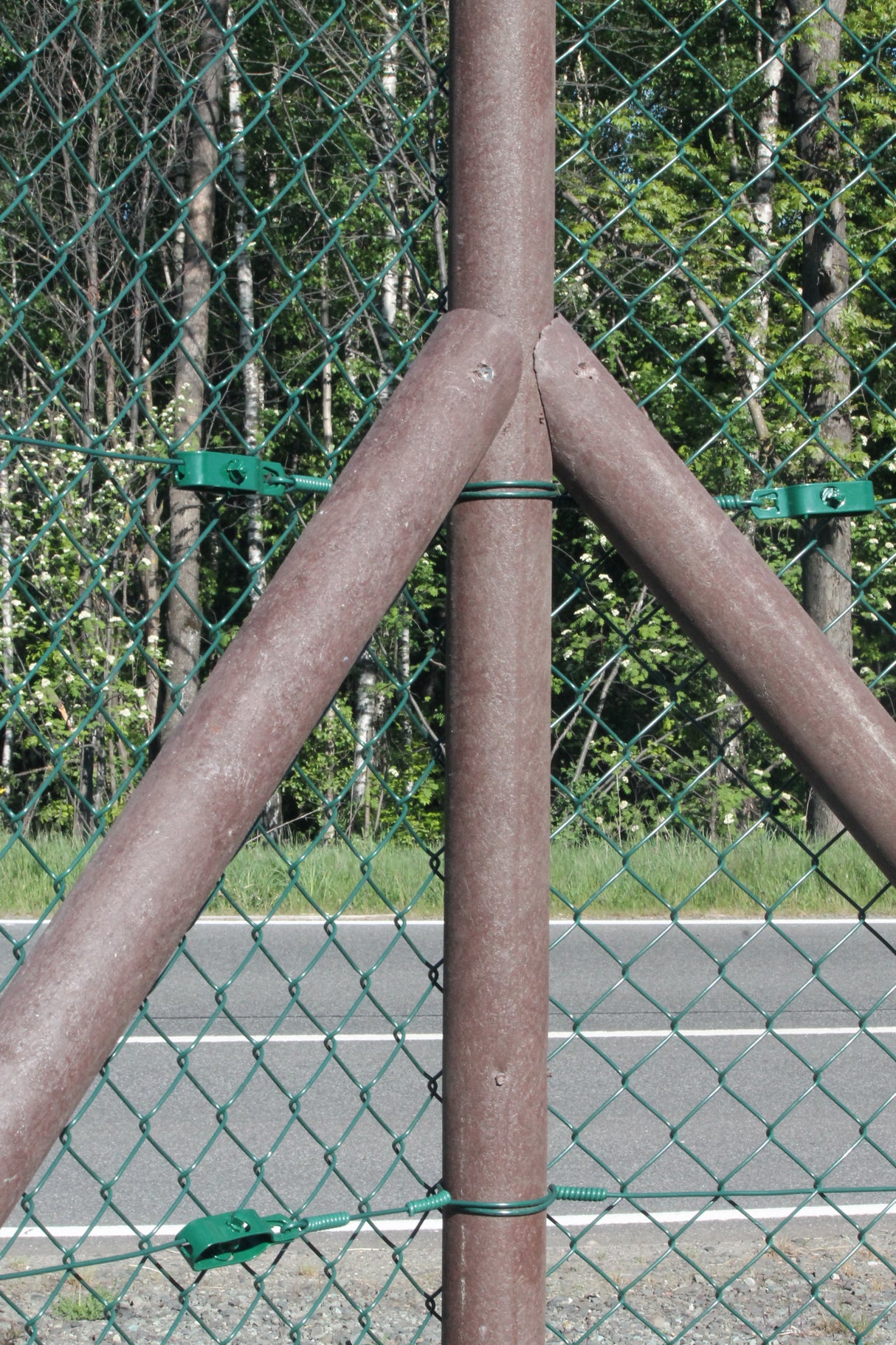 Mieti sētai mono kompozīta plastmasa Hanit