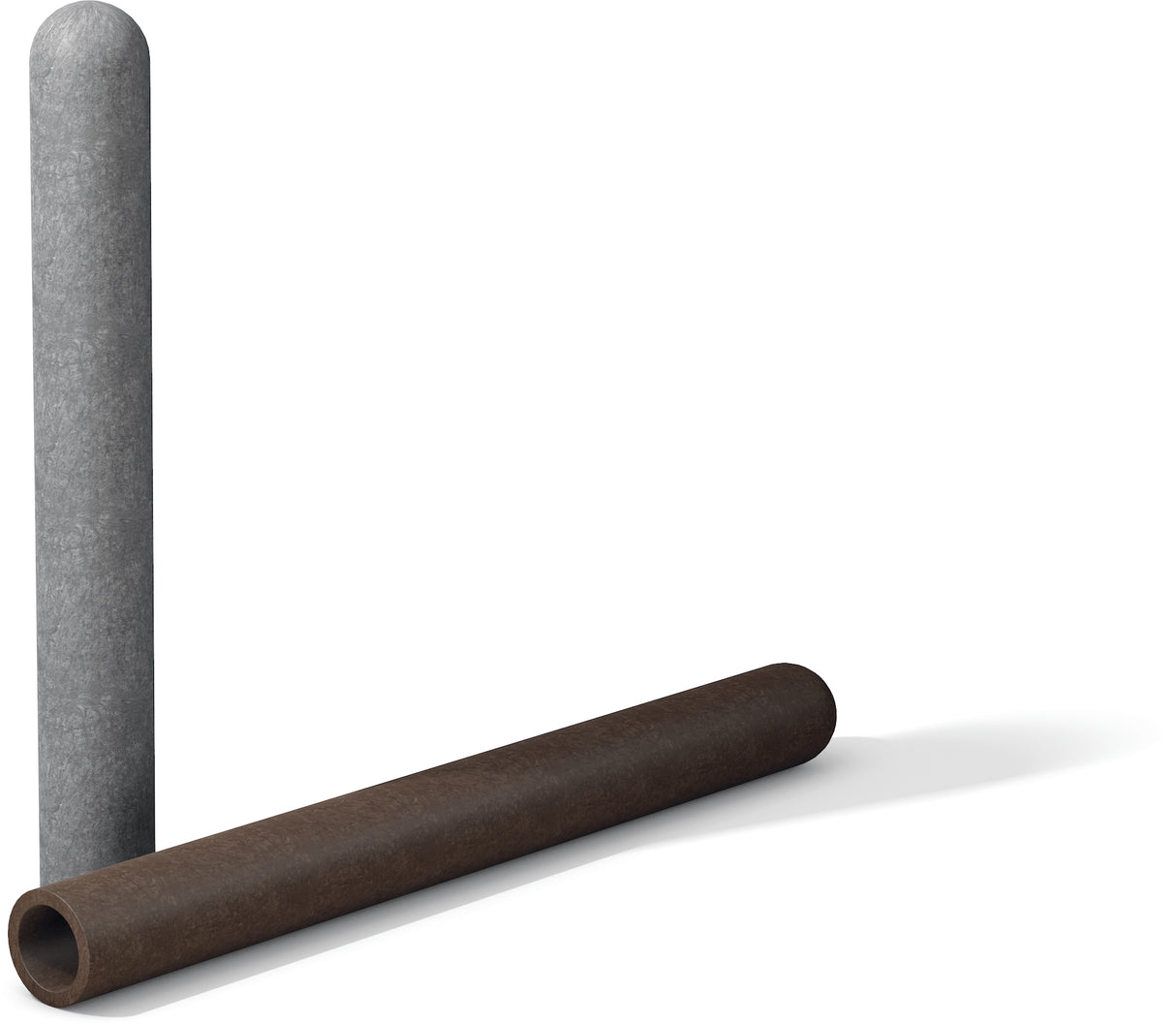 Bollards apaļas for formas mono kompozīta plastmasa ø 15 cm Hanit