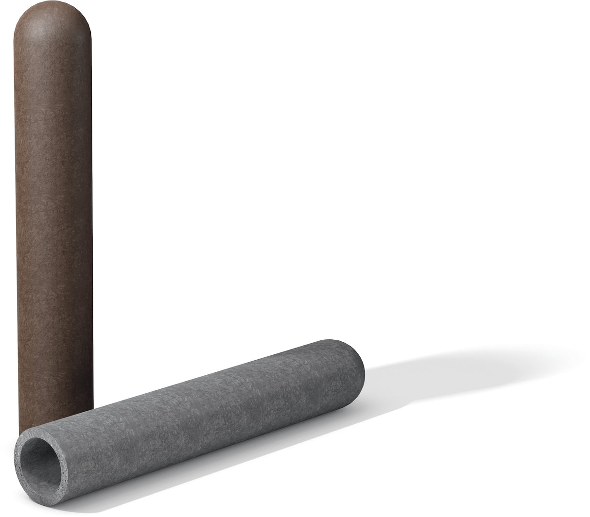 Bollards apaļas for formas mono kompozīta plastmasa ø 15 cm Hanit