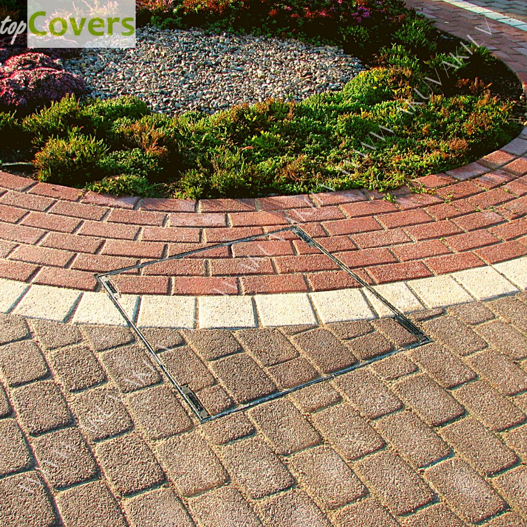 Aku vāki padziļināti bruģēšanai un zālienam Clark-drain