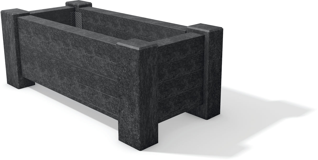 Puķu kaste Muscari mono kompozīta plastmasa Hanit