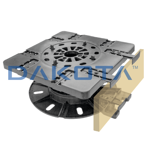 Plākšņu un skavu komplekts paaugstinātām grīdas malām