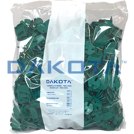 Divu līmeņu flīžu līmeņošanas ķīļi - atsevišķas daļas