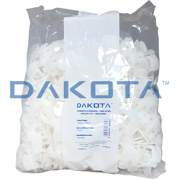 Divu līmeņu flīžu līmeņošanas ķīļi - atsevišķas daļas