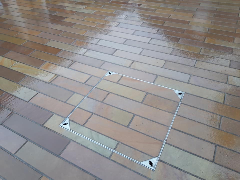 Aku vāki padziļināti bruģēšanai un zālienam Clark-drain