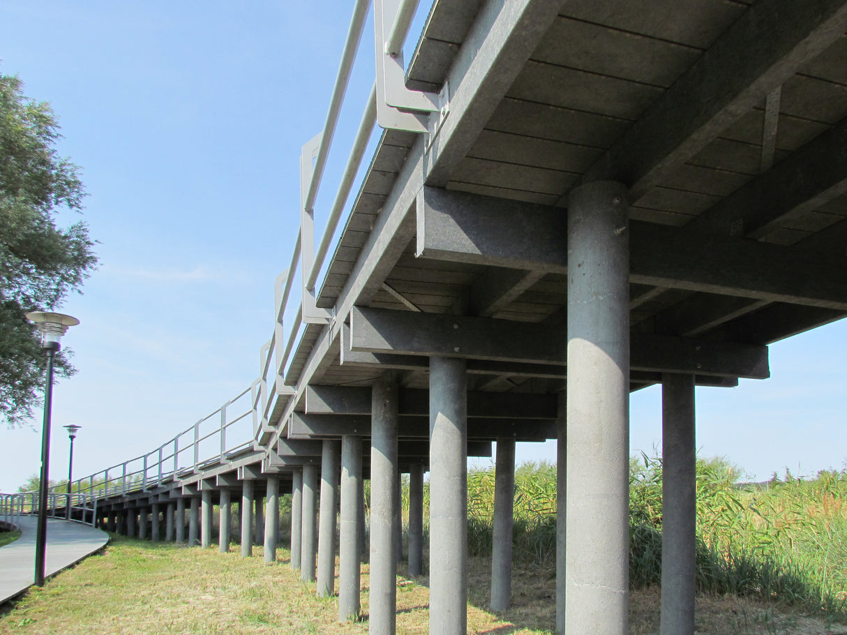 Pālis mono kompozīta plastmasa Hanit