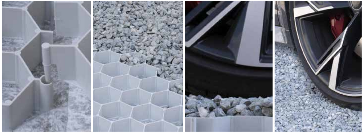 Zāliena un brauktuves režģis DAK-ROCK 795mm x 1123mm x 30mm Dakota