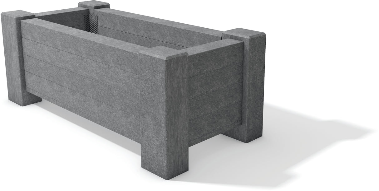 Puķu kaste Muscari mono kompozīta plastmasa Hanit