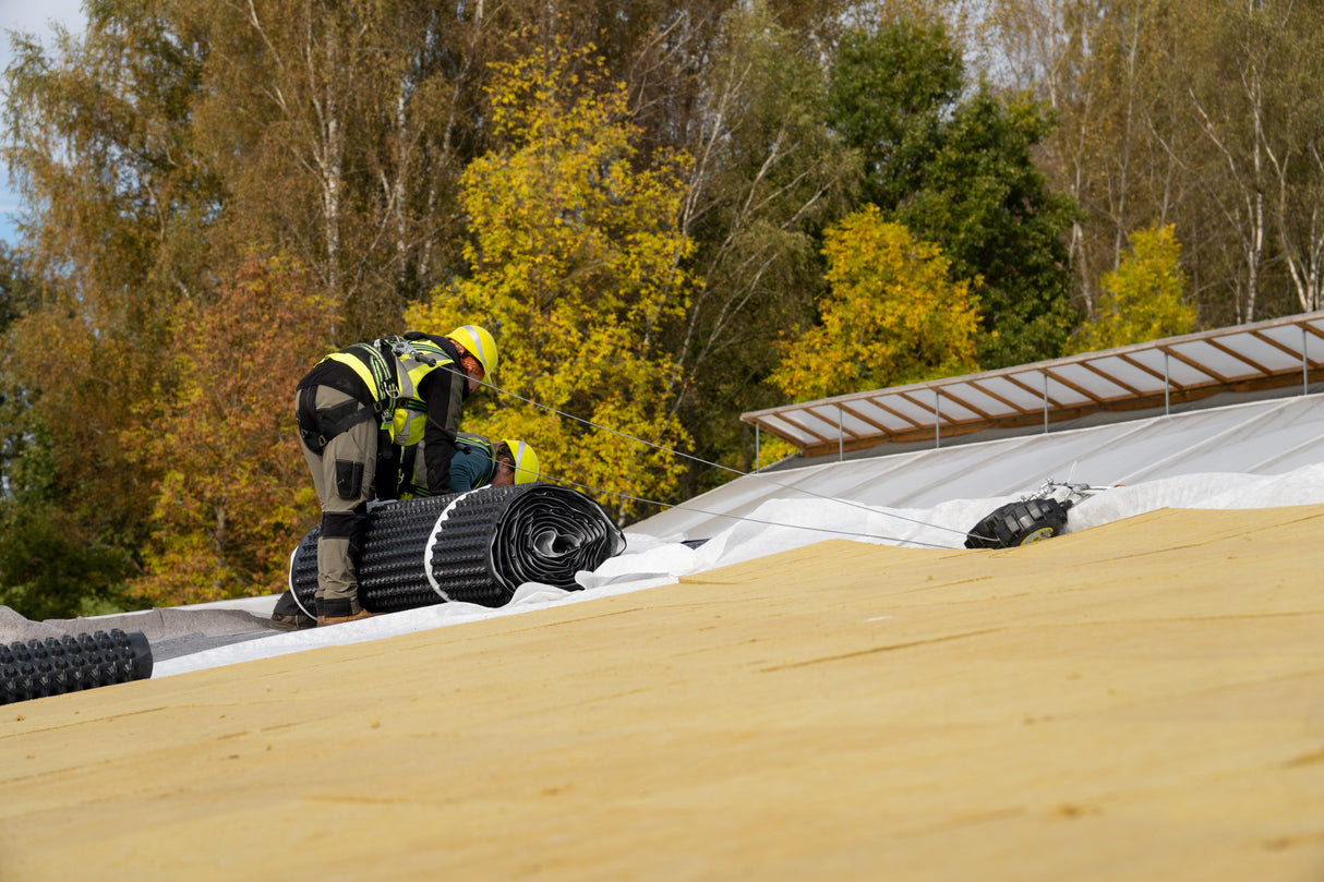 Ūdens akumulācijas panelis Isover Flora Zaļajiem jumtiem