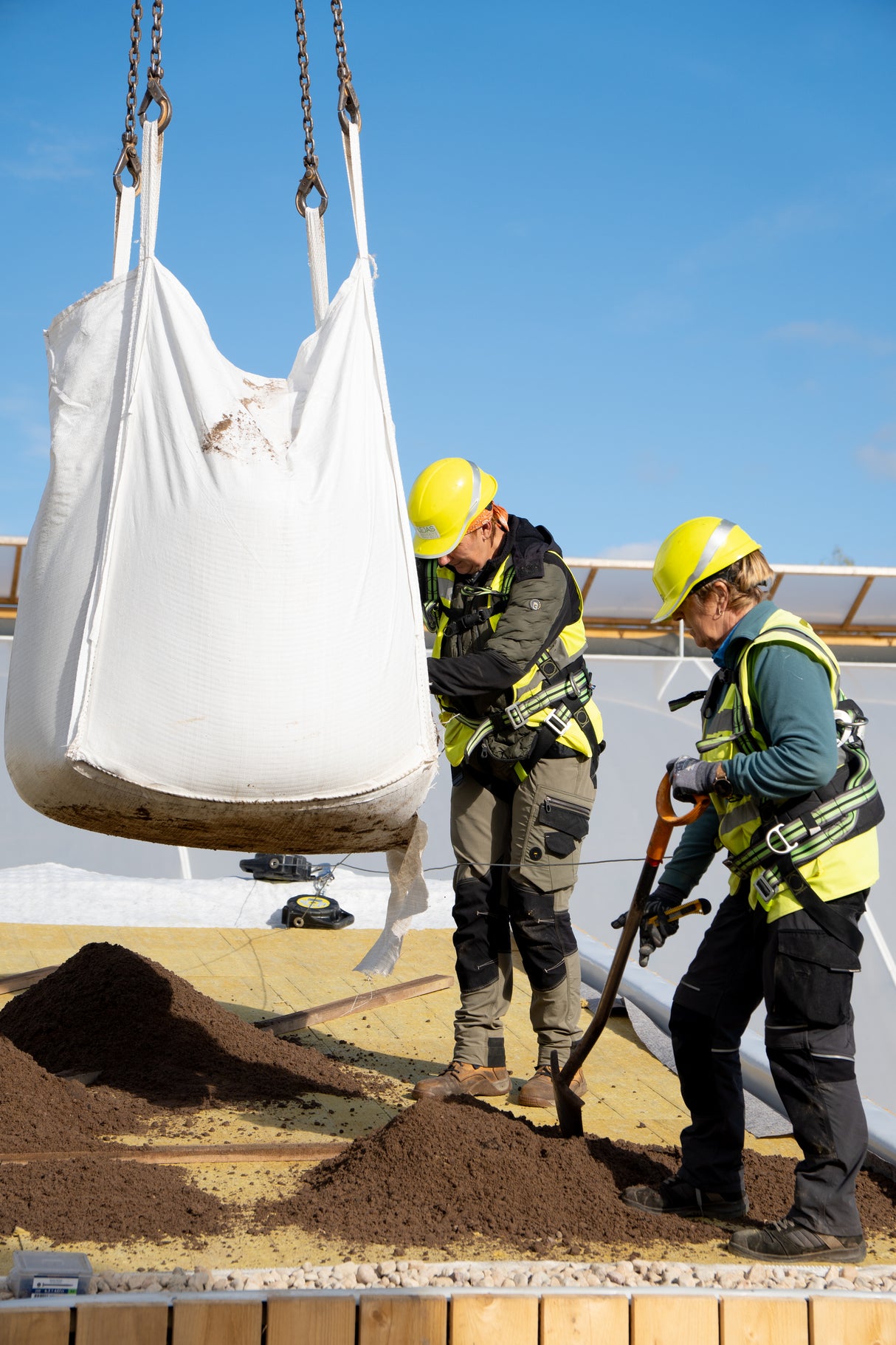Ūdens akumulācijas panelis Isover Flora Zaļajiem jumtiem