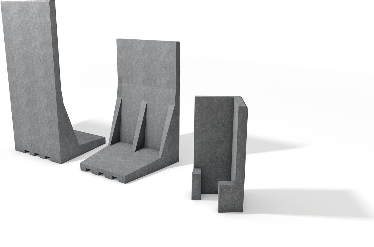 L formas palisāde mono kompozīta plastmasa Hanit