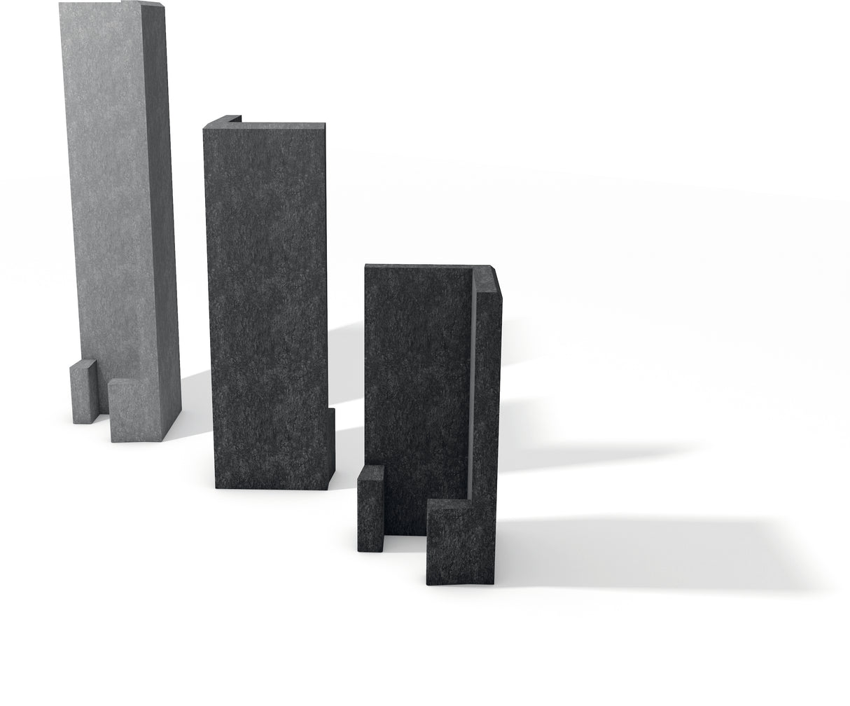 L formas palisāde mono kompozīta plastmasa Hanit