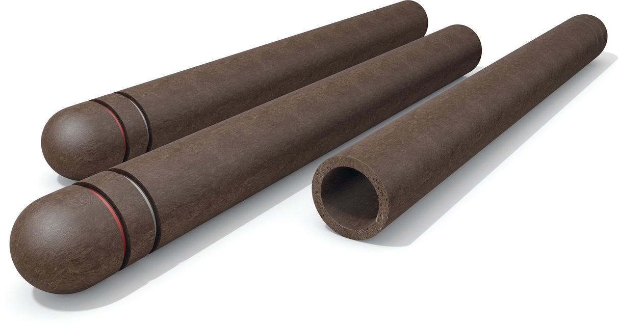 Bollards apaļas for formas mono kompozīta plastmasa ø 15 cm Hanit