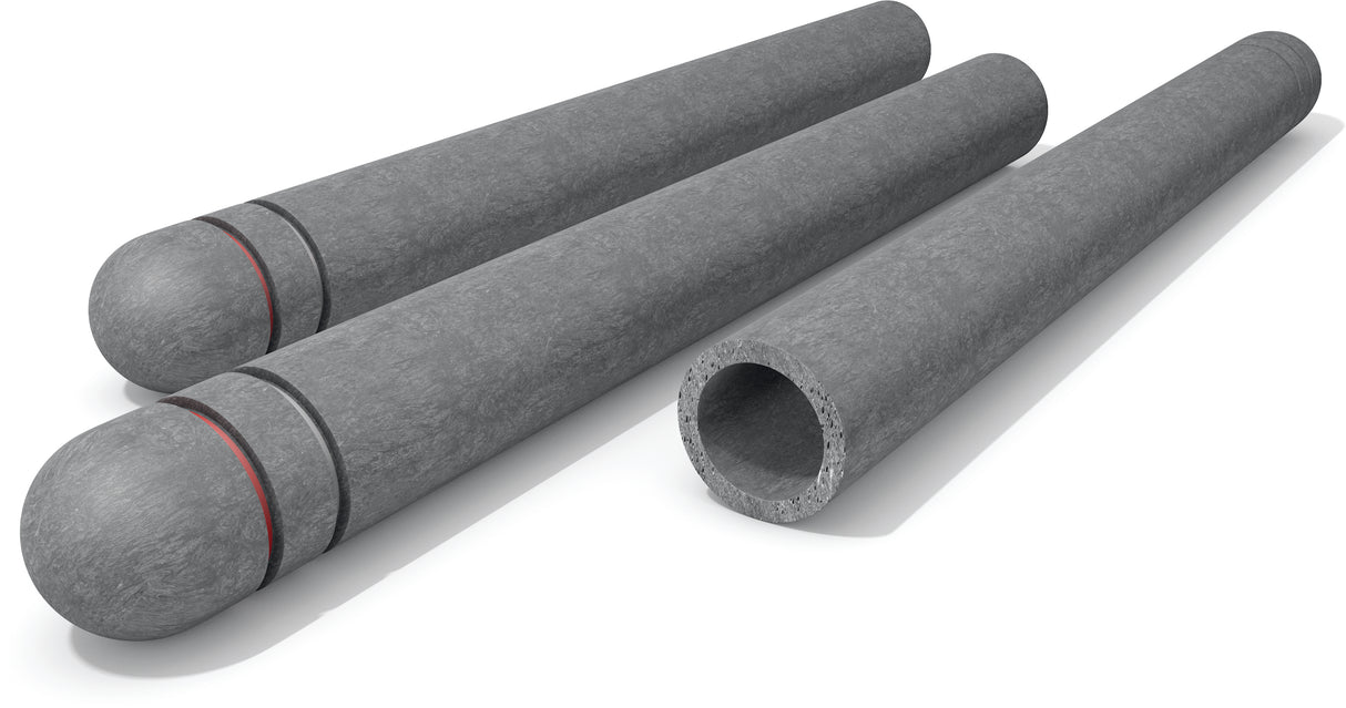 Bollards apaļas for formas mono kompozīta plastmasa ø 15 cm Hanit