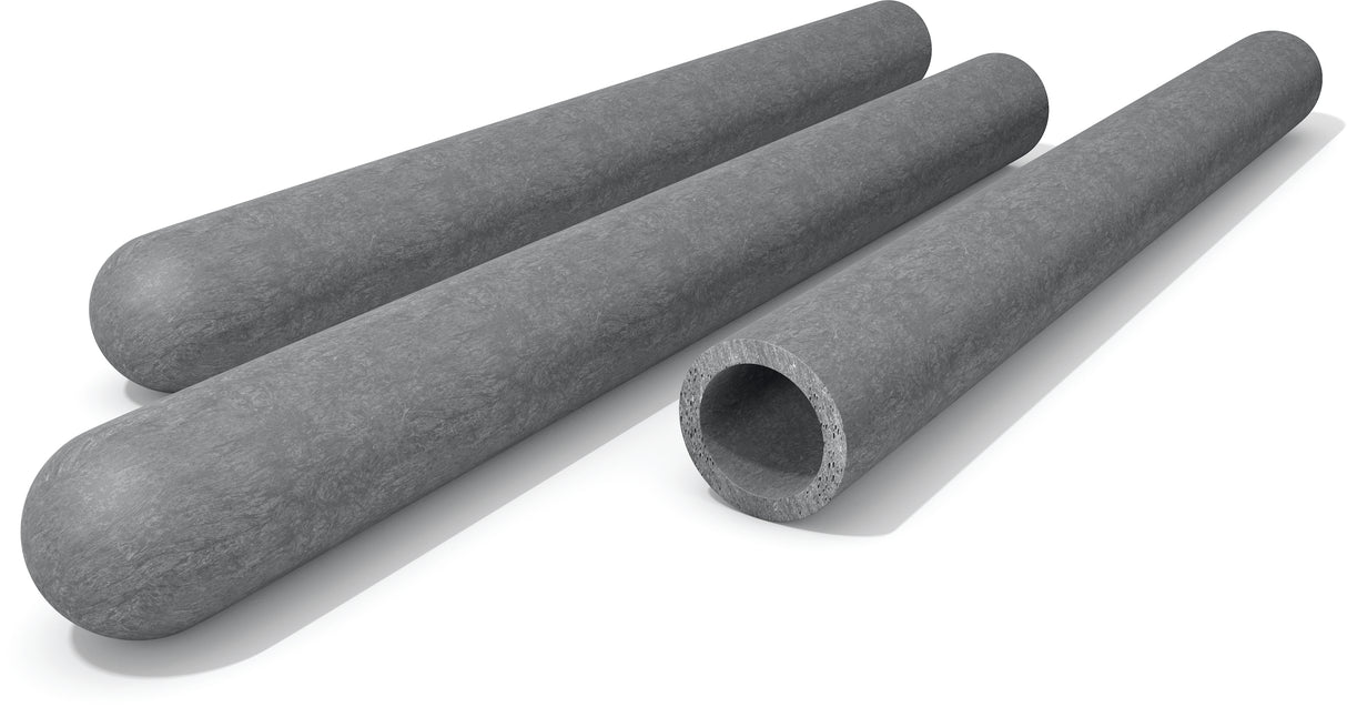 Bollards apaļas for formas mono kompozīta plastmasa ø 15 cm Hanit