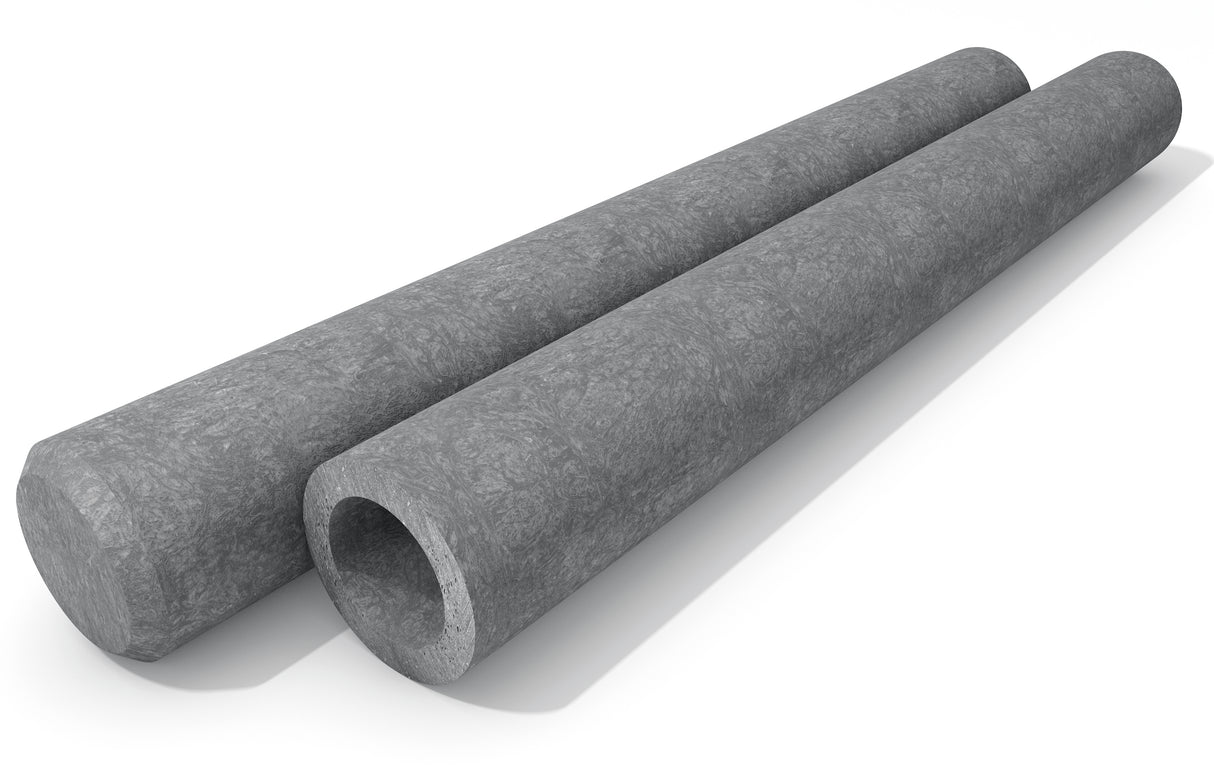 Palisāde apaļa mono kompozīta plastmasa Hanit
