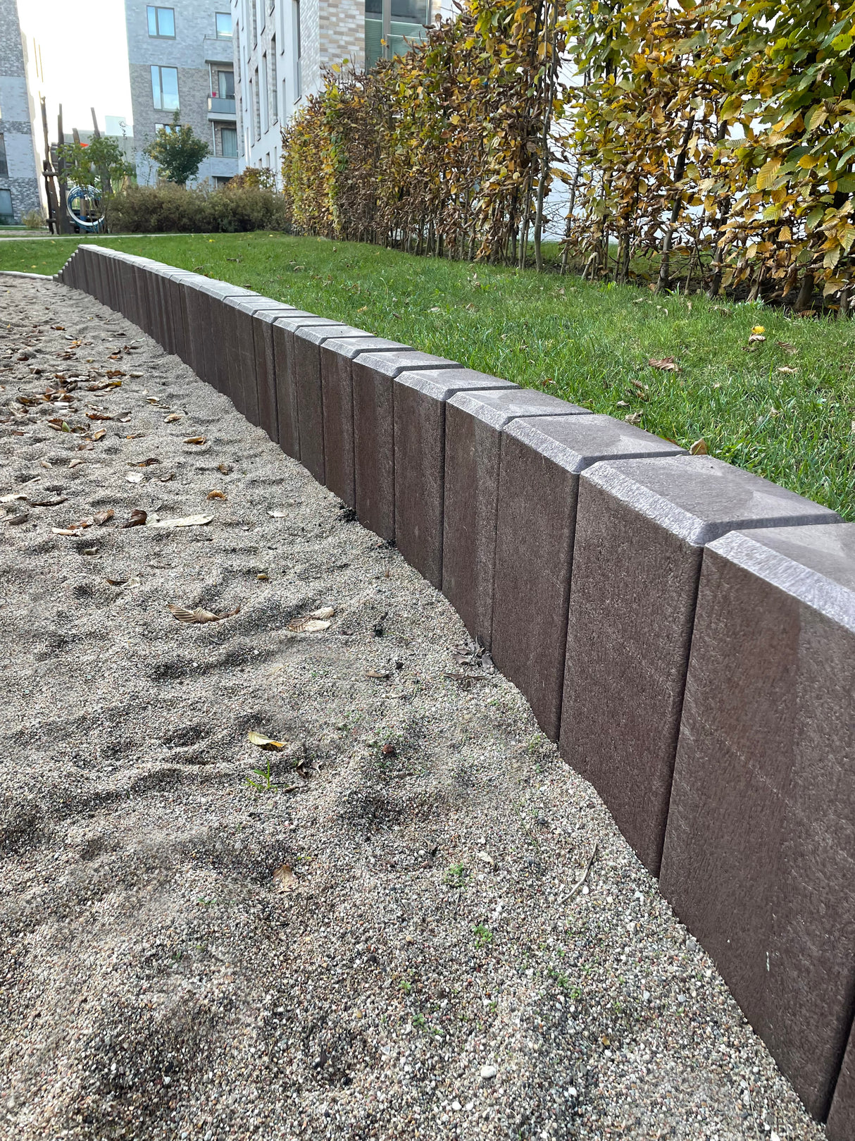 Palisāde kantaina mono kompozīta plastmasa Hanit