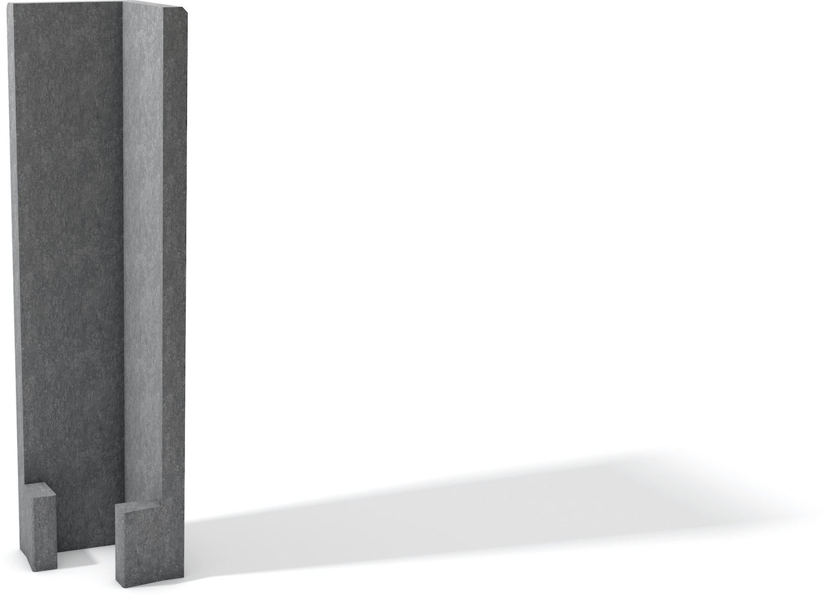 L formas palisāde mono kompozīta plastmasa Hanit