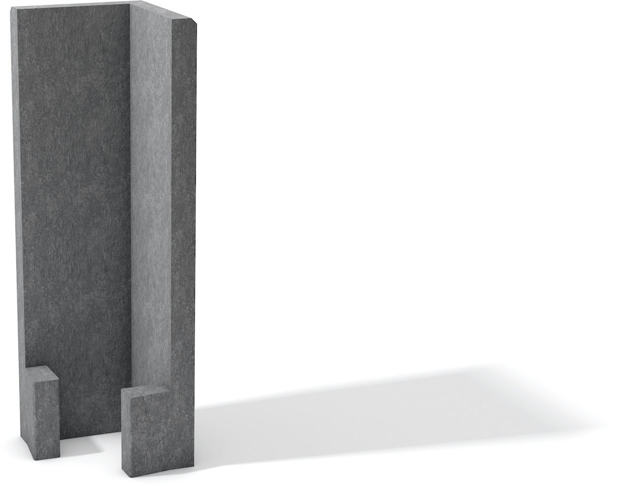 L formas palisāde mono kompozīta plastmasa Hanit