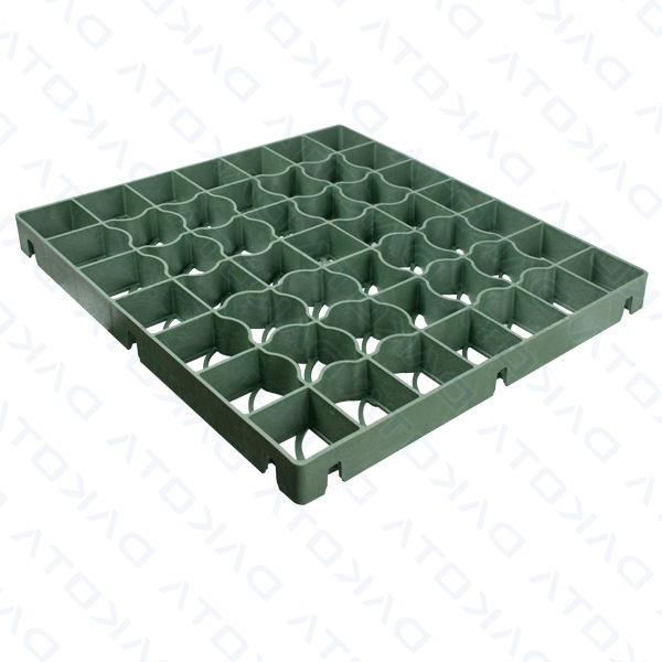 Zāliena un brauktuves režģis DAK-ROCK-HEAVY 500mm x 500mm x 39mm