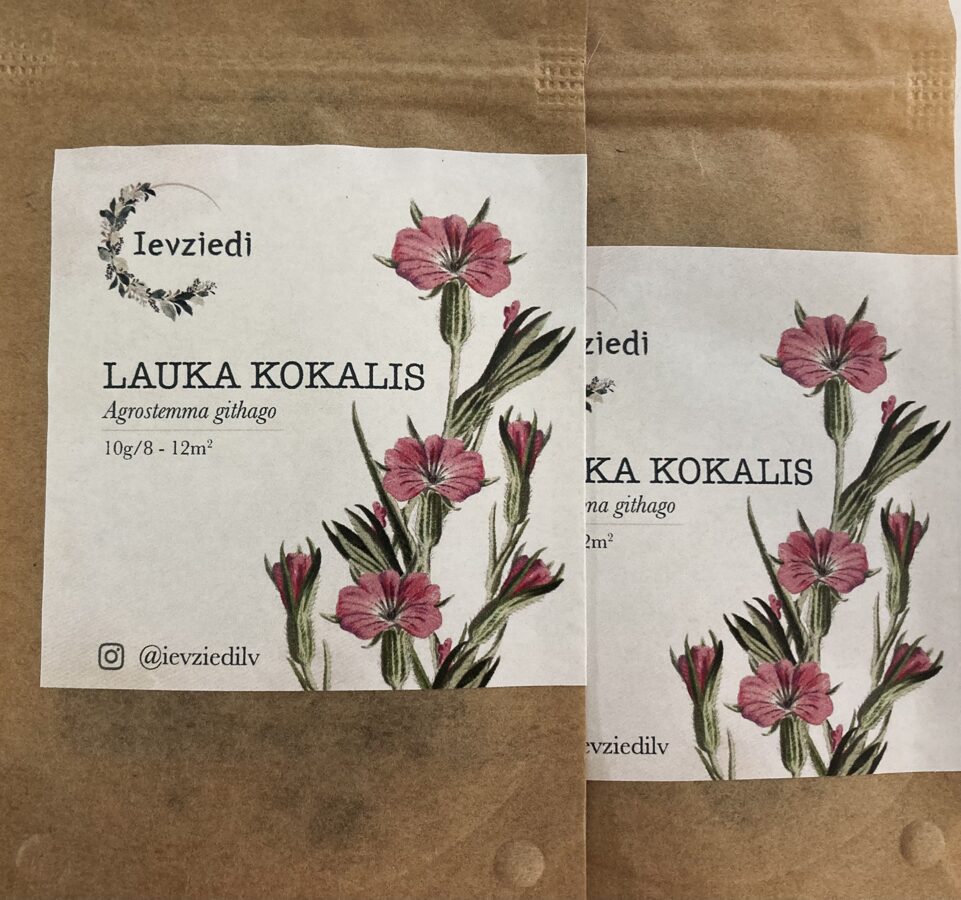 Lauka kokaļa sēkla 10 Gr