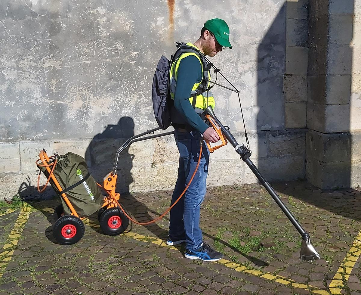 RipaGreen Mobilais nezāļu apkarošanas komplekts DIN 341060