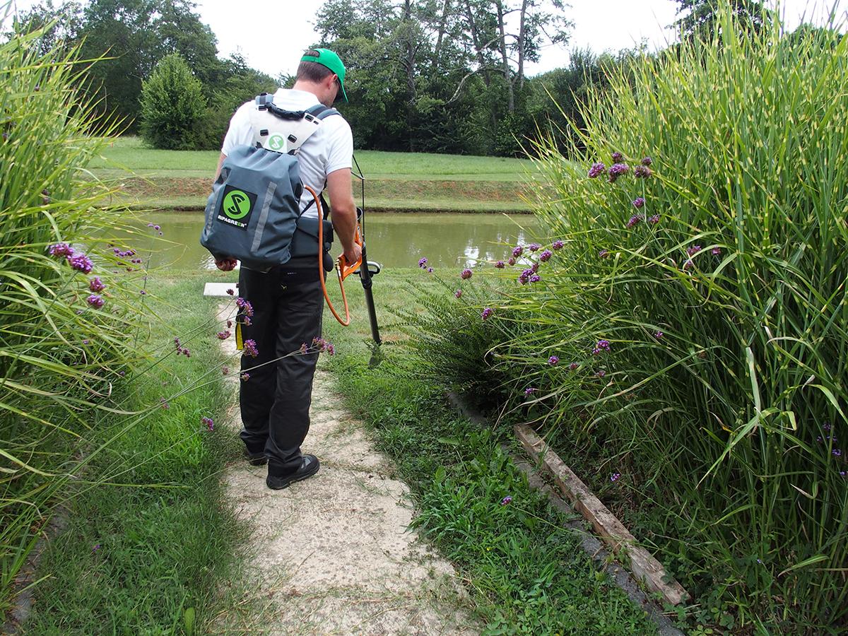 RipaGreen Mobilais nezāļu apkarošanas komplekts DIN 341060