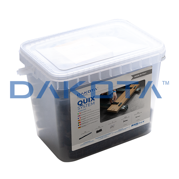 Quix sistēma – slēptie terases stiprinājumi