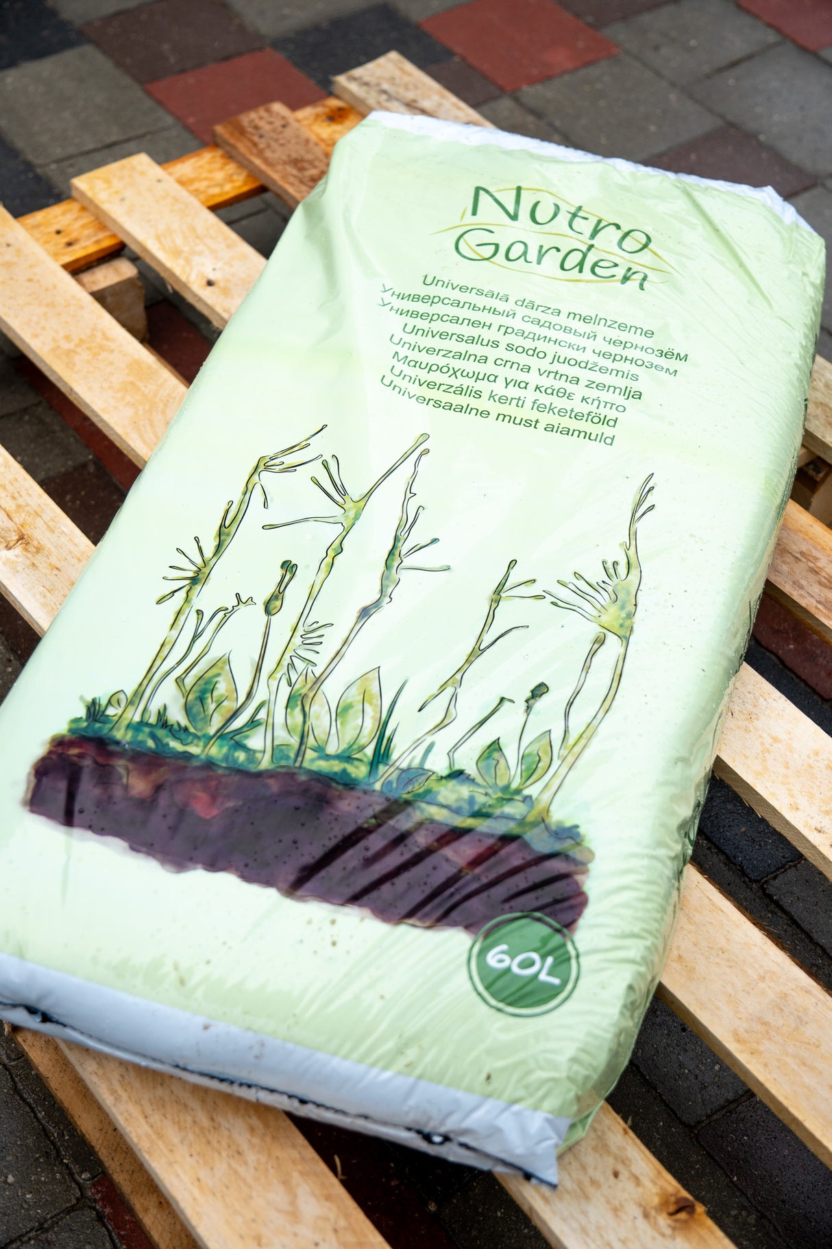 Kūdra - dārza melnzeme, 60L