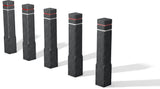 Bollards piramīdas formas 100% plastmasas 140x140mm Hanit