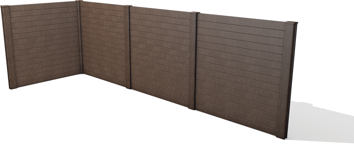 Privātuma žogs mono kompozīta plastmasa Hanit