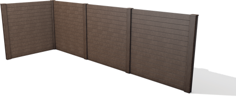 Privātuma žogs mono kompozīta plastmasa Hanit