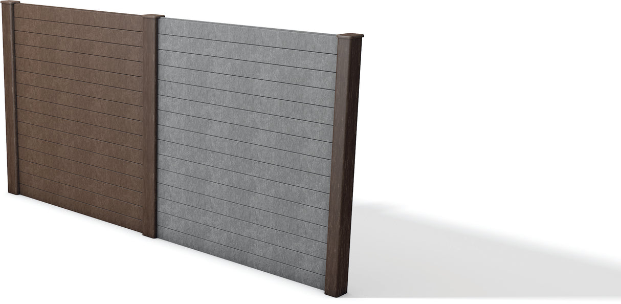 Privātuma žogs mono kompozīta plastmasa Hanit