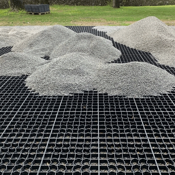 Zāliena un brauktuves režģis DAK-ROCK-HEAVY 500mm x 500mm x 39mm 