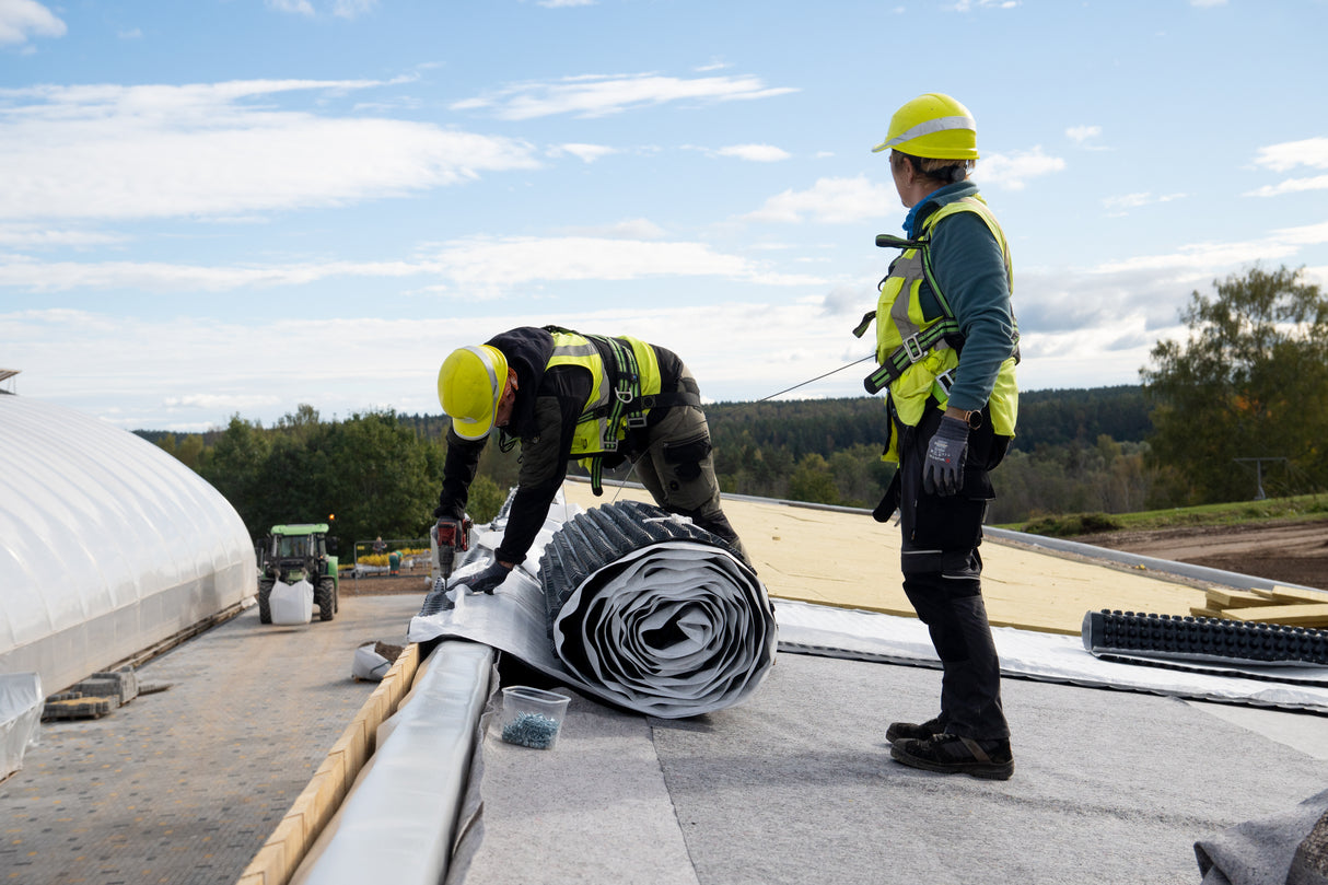Drenāža ar ģeotekstilu Zaļajiem jumtiem 20mm - 15.75m2