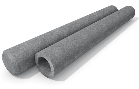 Palisāde apaļa mono kompozīta plastmasa Hanit