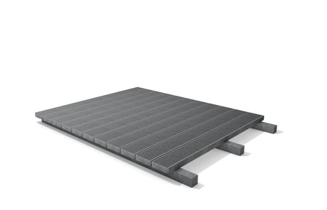 Terases dēlis 100% plastmasas 60 x 197 mm Hanit