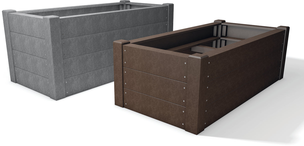 Paaugstinātā dobe Terra mono kompozīta plastmasa Hanit