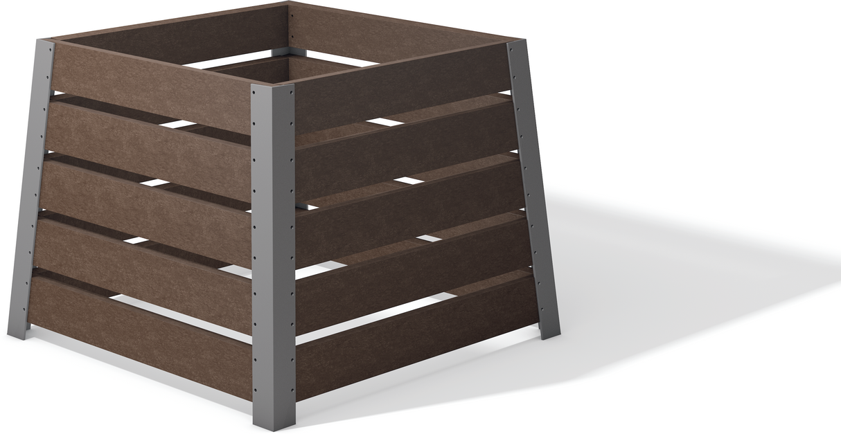 Komposta kaste kapsētai mono kompozīta plastmasa Hanit