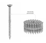 Nerūsējošā tērauda skrūves A4 AISI304 ⌀5-6mm