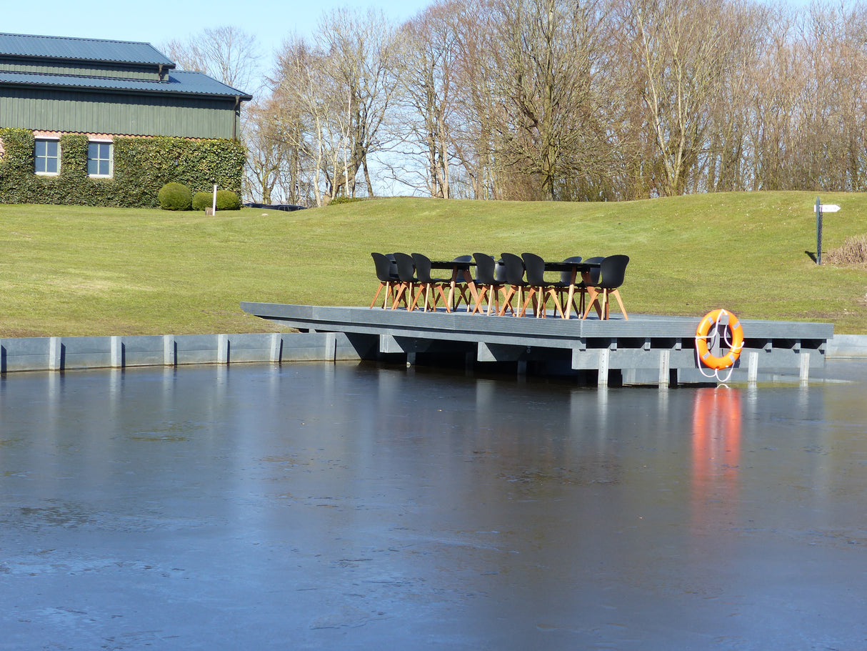 Krasta nostiprināšanas plāksne mono kompozīta plastmasas Hanit